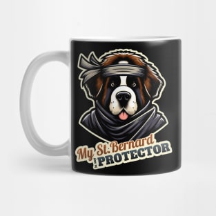 Ninja St. Bernard Mug